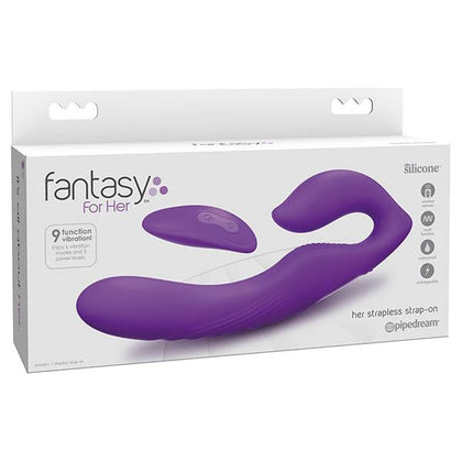Introducing the Fantasy For Her Ultimate Strapless Strap-On - Model X9: The Ultimate Pleasure Powerhouse for Intimate Moments!