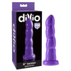 Pipedream Dillio 6'' Twister Silicone G-Spot Vibrator - Model DIL-112 - Female Pleasure - Purple
