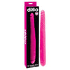 Dillio 16'' Double Dong - The Ultimate Pleasure Experience for Couples and Solo Play, Model D16DD, Unisex, Dual-Ended, Pink