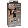 King Cock Elite Ultimate Vibrating Silicone Body Dock Kit - The Complete Pleasure Package for Intense Strap-On Play