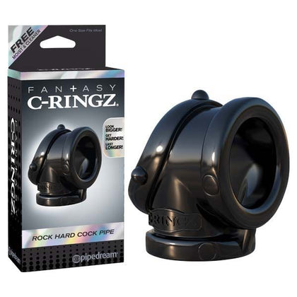 Introducing the Fantasy C-ringz Rock Hard Cock Pipe - The Ultimate Support for Enhanced Pleasure and Performance