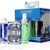 Fleshlight Quickshot Vantage Combo Pack: Men's Intimate Bliss Toy, Model #810476019877, Clear SuperSkin Sleeve for Sensual Gratification in Transparent - Adult Naughty Store