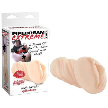 Pipedream Extreme Toyz Beefy Snatch Realistic Male Masturbator - Model X-69 - For Him - Intense Pleasure - Flesh