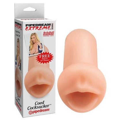 Pipedream Extreme Toyz Coed Cocksucker - Realistic Deep Throat Male Masturbator - Model X101 - For Men - Intense Oral Pleasure - Flesh