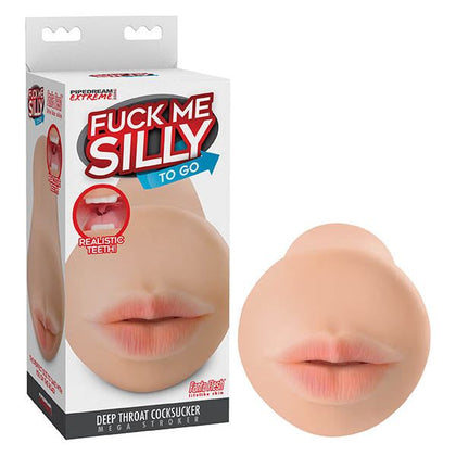 Pipedream Extreme Toyz Deep Throat Cock Sucker - Model X1234 - Male Masturbator - Oral Pleasure - Flesh
