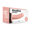 RealRock Hollow Strap-On - 15.5 cm Flesh, Adjustable, Phthalate-Free, PVC, Polypropylene - Adult Naughty Store