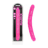 RealRock 38 cm Double Dong Glow - Pink: The Illuminated Pleasure Masterpiece for Unforgettable Sensations