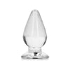 Introducing the SensationSculpt RealRock 11.5 cm Clear Anal Plug: A Crystal Clear Delight for Unforgettable Pleasure! - Adult Naughty Store