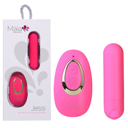 Introducing the Maia Novelties Jessi 420 Remote Control Bullet Vibrator | Pink | Pleasure for Her