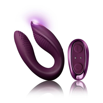 Introducing the Luxe Sensations Rock Chick Diva Purple Remote Control Vibrator Model 811041014617 for Women: A Sophisticated Blend of Elegance and Pleasure