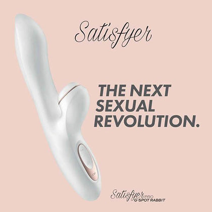 Satisfyer Pro G-Spot Rabbit Vibrator - Intense Dual Stimulation for Women - Deep Pleasure in Elegant Purple