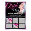 Introducing the Sensual Pleasures Sexy Scratcher - The Ultimate Oral Pleasure Experience for Her!