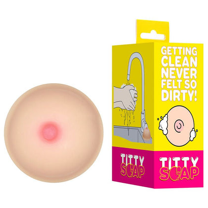 S-Line Titty Soap - Realistic Breast Soap for Sensual Shower Experience - Model TS-2021 - Designed for All Genders - Enhances Pleasure and Relaxation - Available in Various Skin Tones