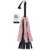 Sex & Mischief Brat Faux Fur Flogger - BFF-001 Sensual Impact Play Tool Unisex for Intense Pleasure in Black/Pink - Adult Naughty Store