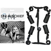 Sex & Mischief Under the Bed Restraint System - Bed Bondage Restraint Kit SM101: Unisex - Full Body Restraint - Black - Adult Naughty Store