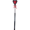 Sex & Mischief Heart Beat Crop: BDSM Whip SM-150x for Women, Heart-Shaped Crop for Spanking - Black & Red - Adult Naughty Store