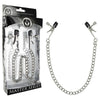 Master Series Ox Bull Nose Nipple Clamps - Intense Pleasure Control for All Genders - Model 40 - Silver - Adult Naughty Store