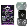 Kinky Nights Dice - The Ultimate Fetish Fun Game for Couples - Model KN-500 - Unleash Your Inner Desires - Gender-Neutral - Explore Pleasure and Pain - Black - Adult Naughty Store