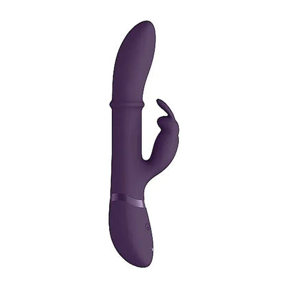 VIVE HALO - Purple Silicone G-Spot Rabbit Vibrator, Model VRB-001, for Women, Intense Internal and External Stimulation - Adult Naughty Store