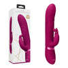 VIVE Nari - Pink: Powerful Triple Motor Silicone G-Spot Rabbit Vibrator