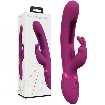 VIVE MIKA Model 23.2 Pink G-Spot Rabbit Vibrator for Women - Adult Naughty Store