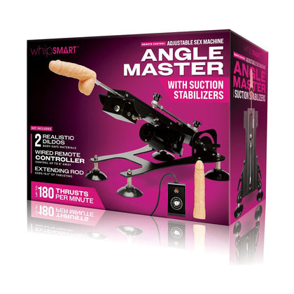 Introducing LuxeVibe Angle Master Adjustable 5000X Women's Pink Mains Powered Sex Machine