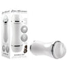 Zero Tolerance DOUBLE DIP Dual-Ended Cannister Stroker for Men - Vagina and Mouth Entries - Model ZT-DD001 - Clear - Erotic Movie Included - Adult Naughty Store